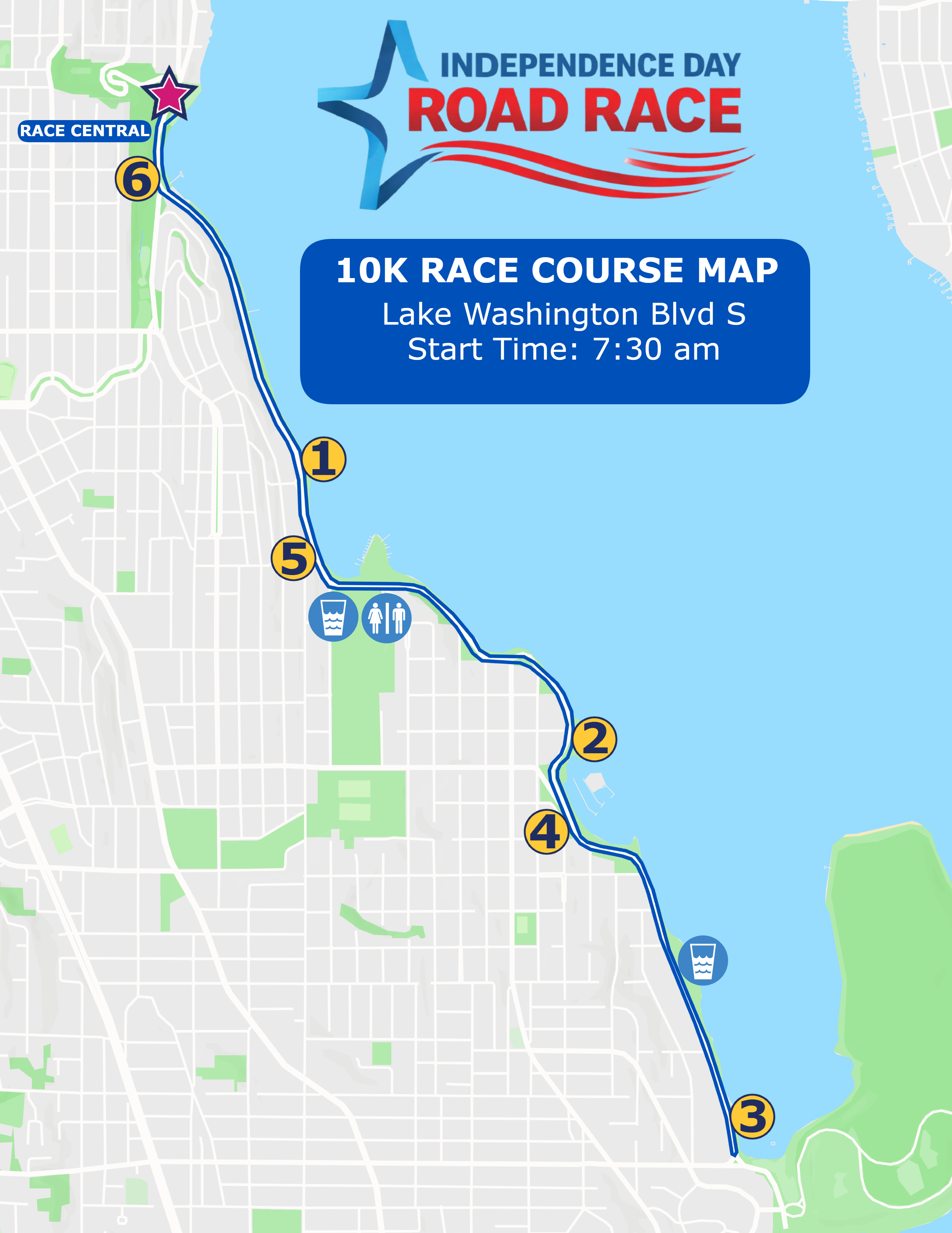 10K Course Map